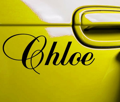 Personalised name car - x,
