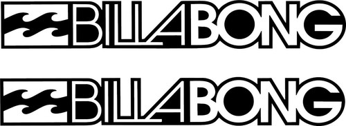 Billabong logo i car - x,