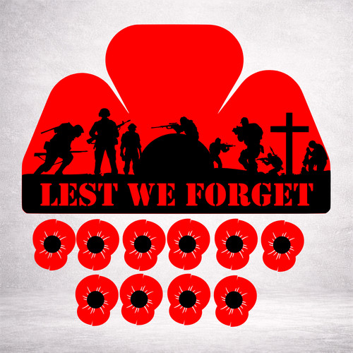 Lest forget car van window - lest,