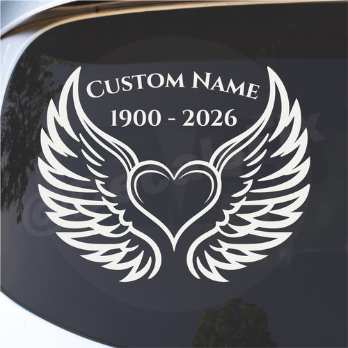 Custom memorial angel - memorial, wings