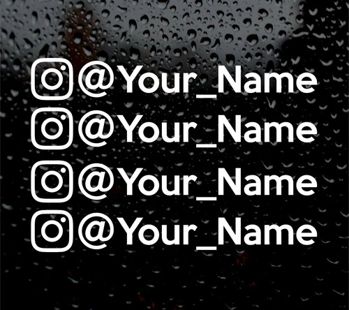 Instagram your name custom - name,