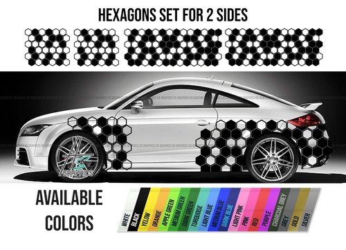 Hexagon car graphics