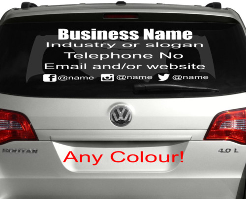Car rear window stickers - car,