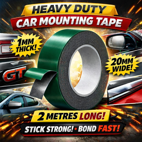 Car adhesive tape - adhesive, pad
