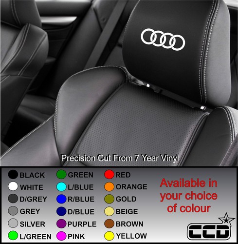 Rings car seat decals - car,