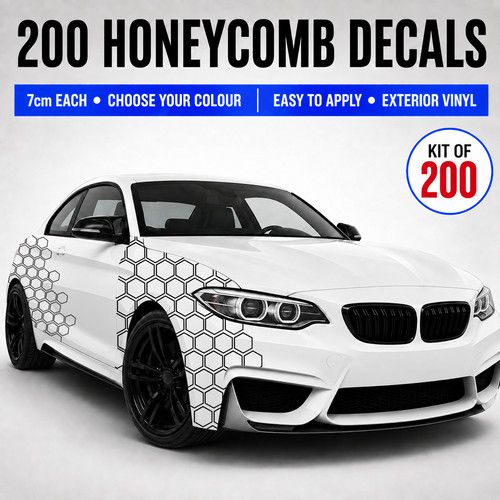 200x honeycomb hexagon car - 200x,