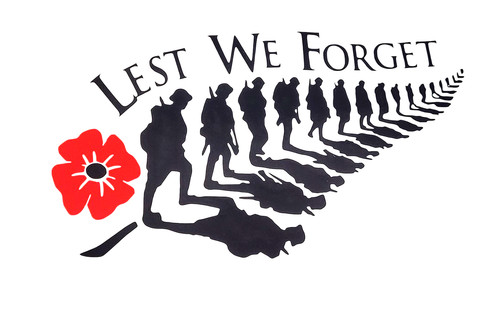 Lest forget decal vinyl - 1x, we