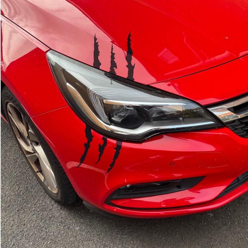 Claw mark car decal - mark, scratch