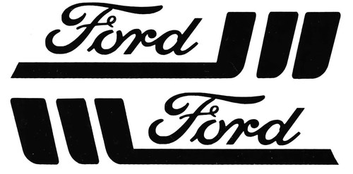 Ford left and right - ford, vinyl
