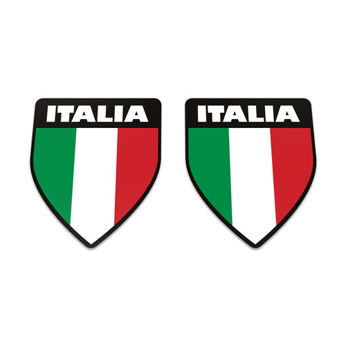 Italy shield flag - italy,