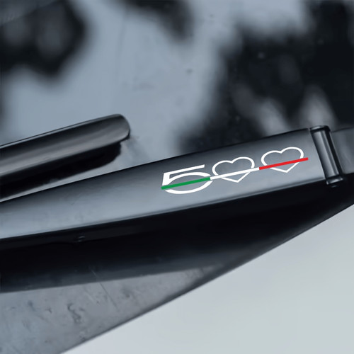 Italian 500 heart - , wiper