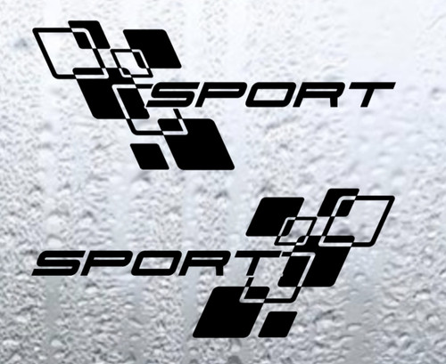 Sport car van vinyl - vinyl, side