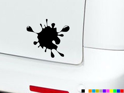 Splat funny car stickers - funny,