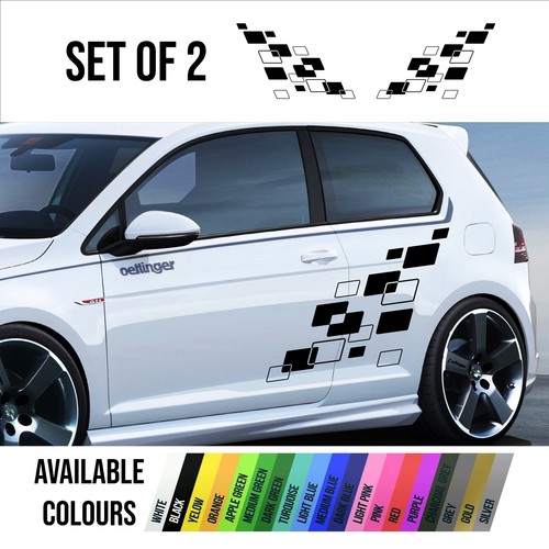 Car side stickers door vinyl - side,