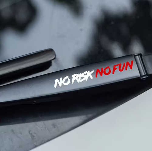 Risk fun wiper car - x,
