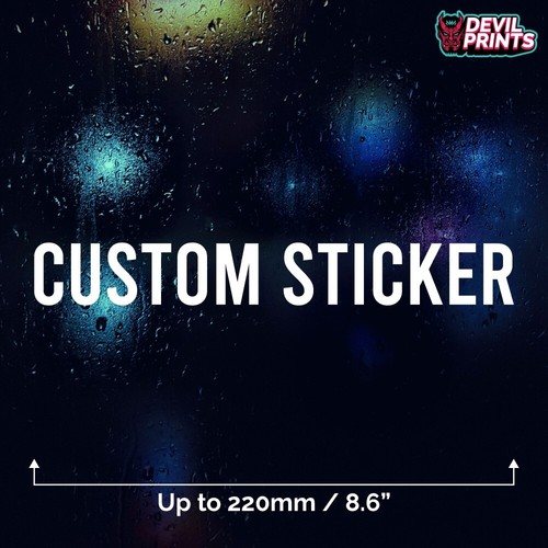 Custom vinyl stickers - custom,