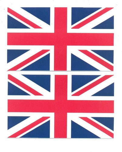 Union jack vinyl stickers - union,