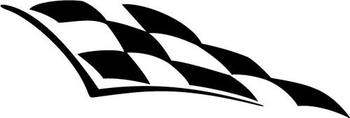 Chequered flag vinyl - 2,