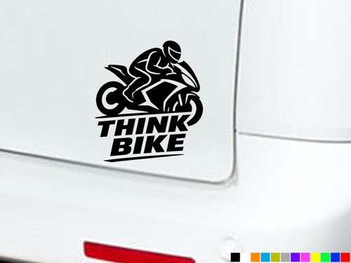 Think bike car - car, stickers