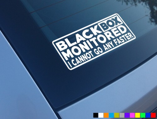 Black box monitored funny - monitored, car