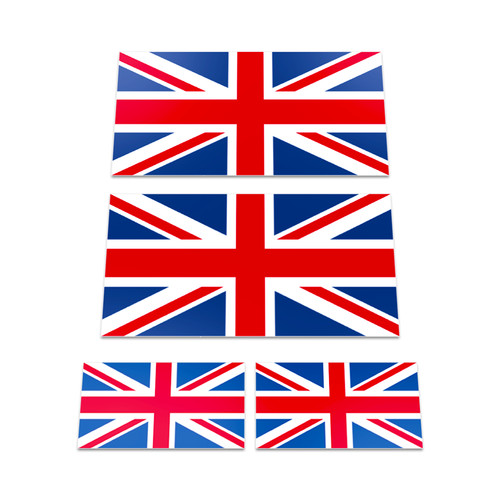 Flag stickers car vinyl - x, uk